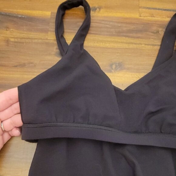 Lululemon Sports Bra Womens 8 Align Black Stretch Tank Top Sporty Gym Fitness - Picture 10 of 15